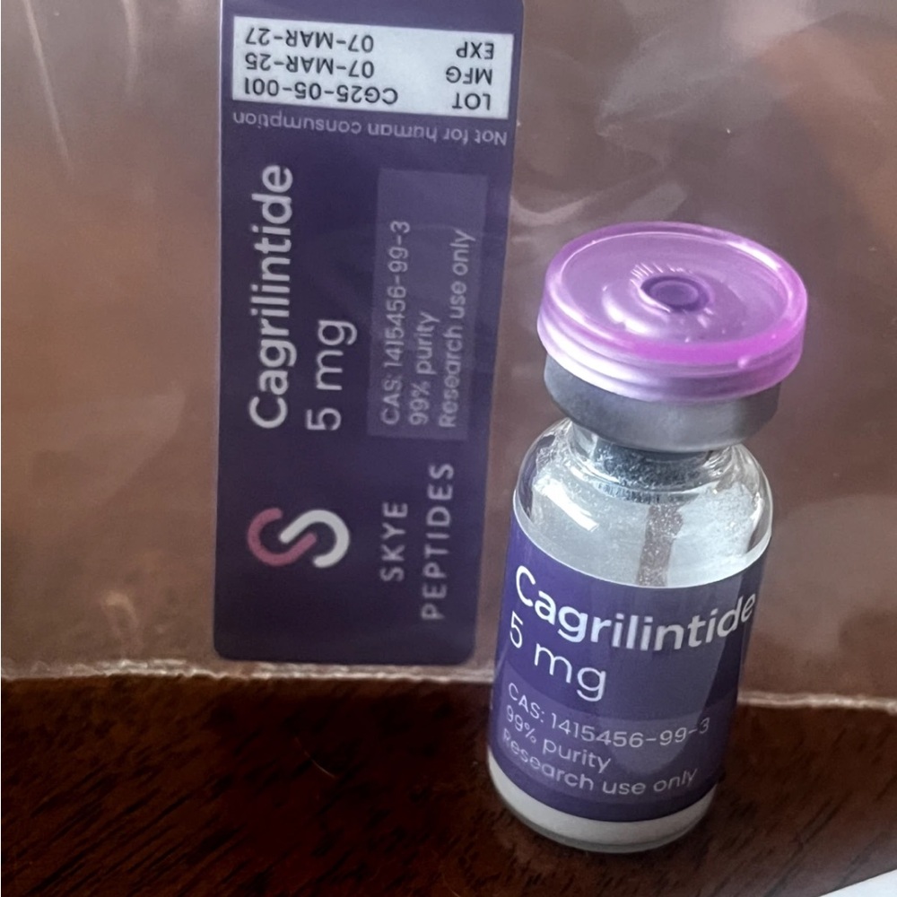 Cagri 5MG - Lyophilized Formula Vial Research Use Only Peptide, Compare to GLP